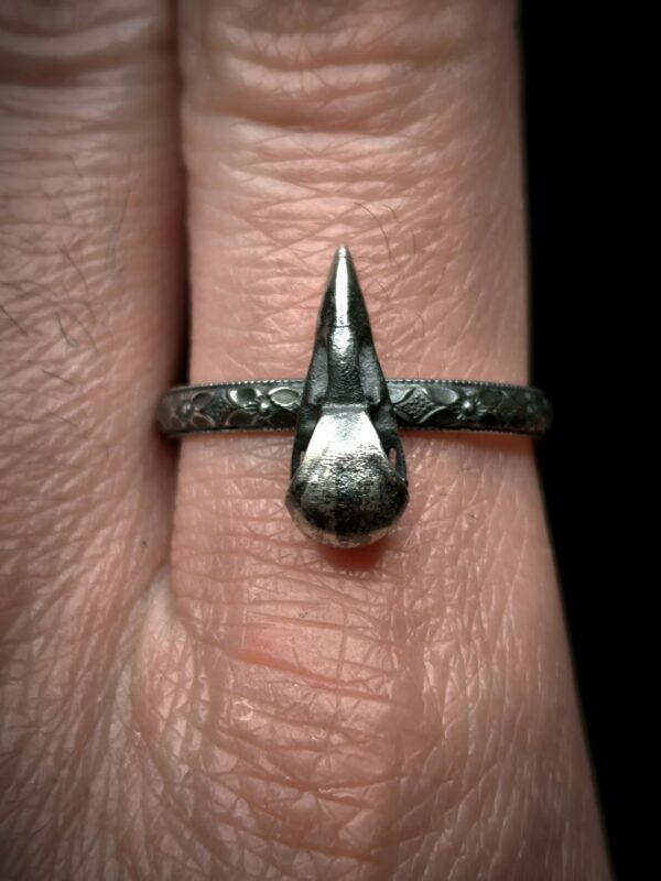 Anillo Calavera de Cuervo - Pequeño - Imagen 5